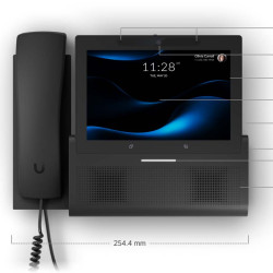 Telefon IP de perete cu ecran tactil 7" UniFi Ubiquiti G3 Touch Wall, UTP-G3-Touch-Wall